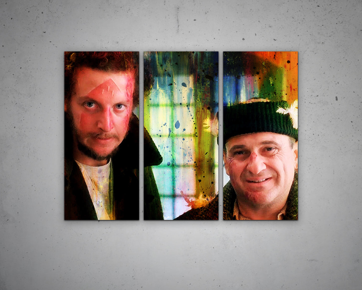 WET BANDITS Multicolour Wall Art