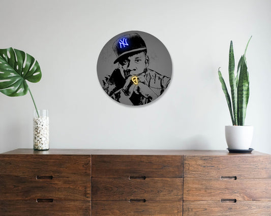 Jay z Round Wall Art