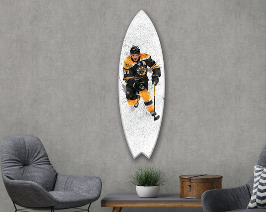 Tabla de surf acrílica para pared de Patrice Bergeron