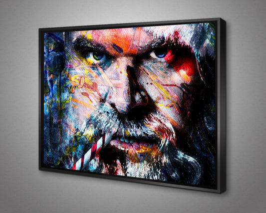 Violent Night Multicolour Wall Art