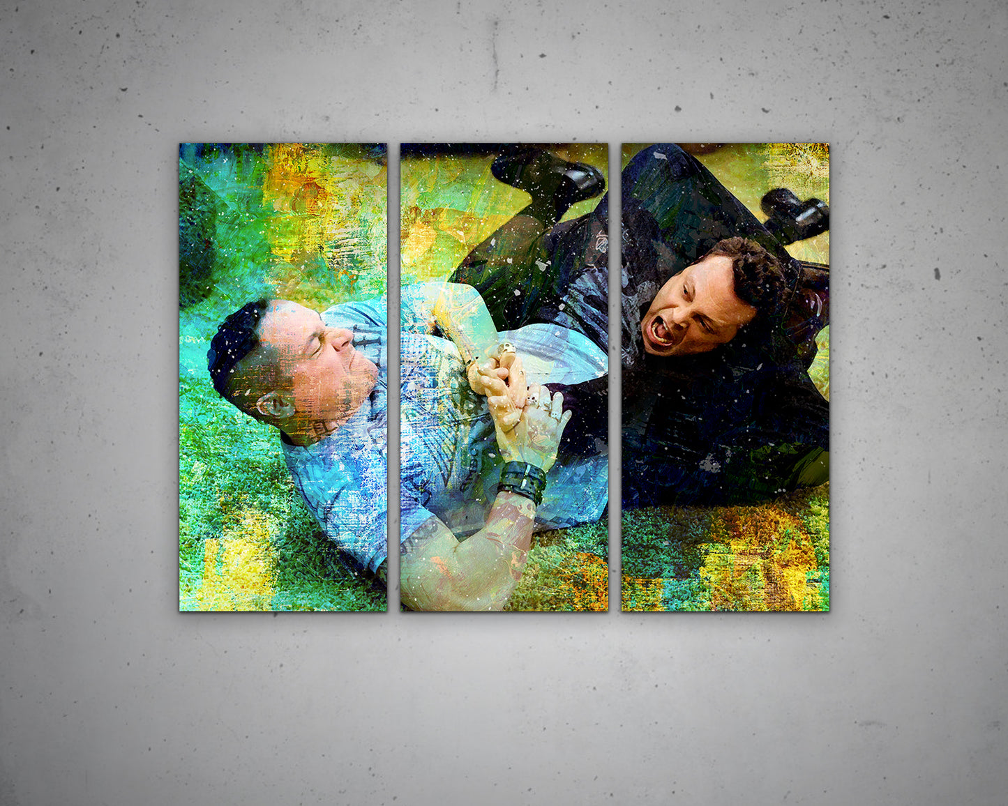 CHRISTMAS ARMBAR Multicolour Wall Art