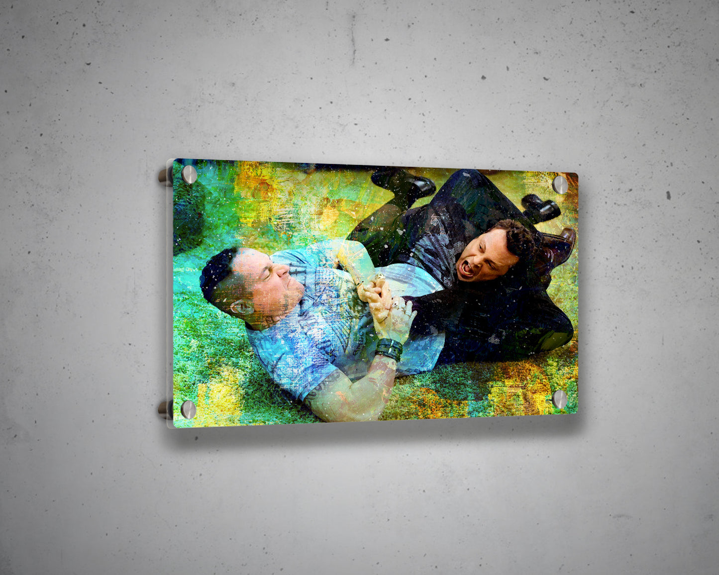 CHRISTMAS ARMBAR Multicolour Wall Art