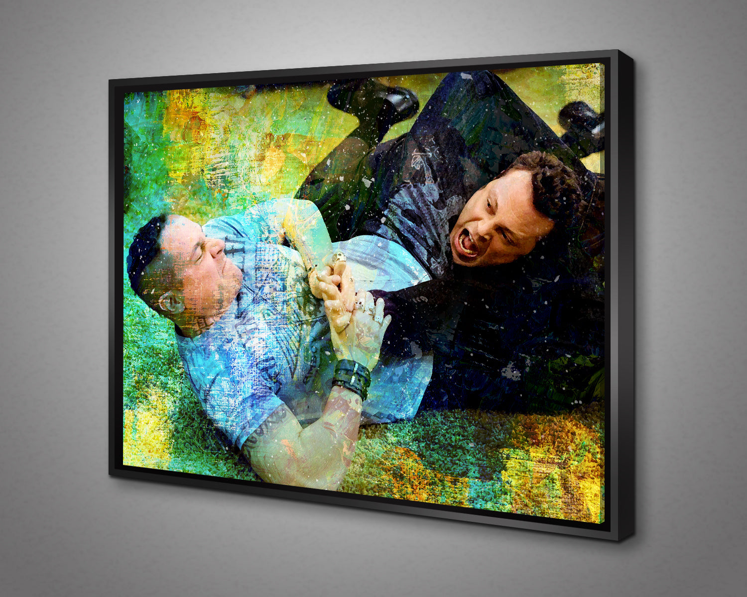 CHRISTMAS ARMBAR Multicolour Wall Art