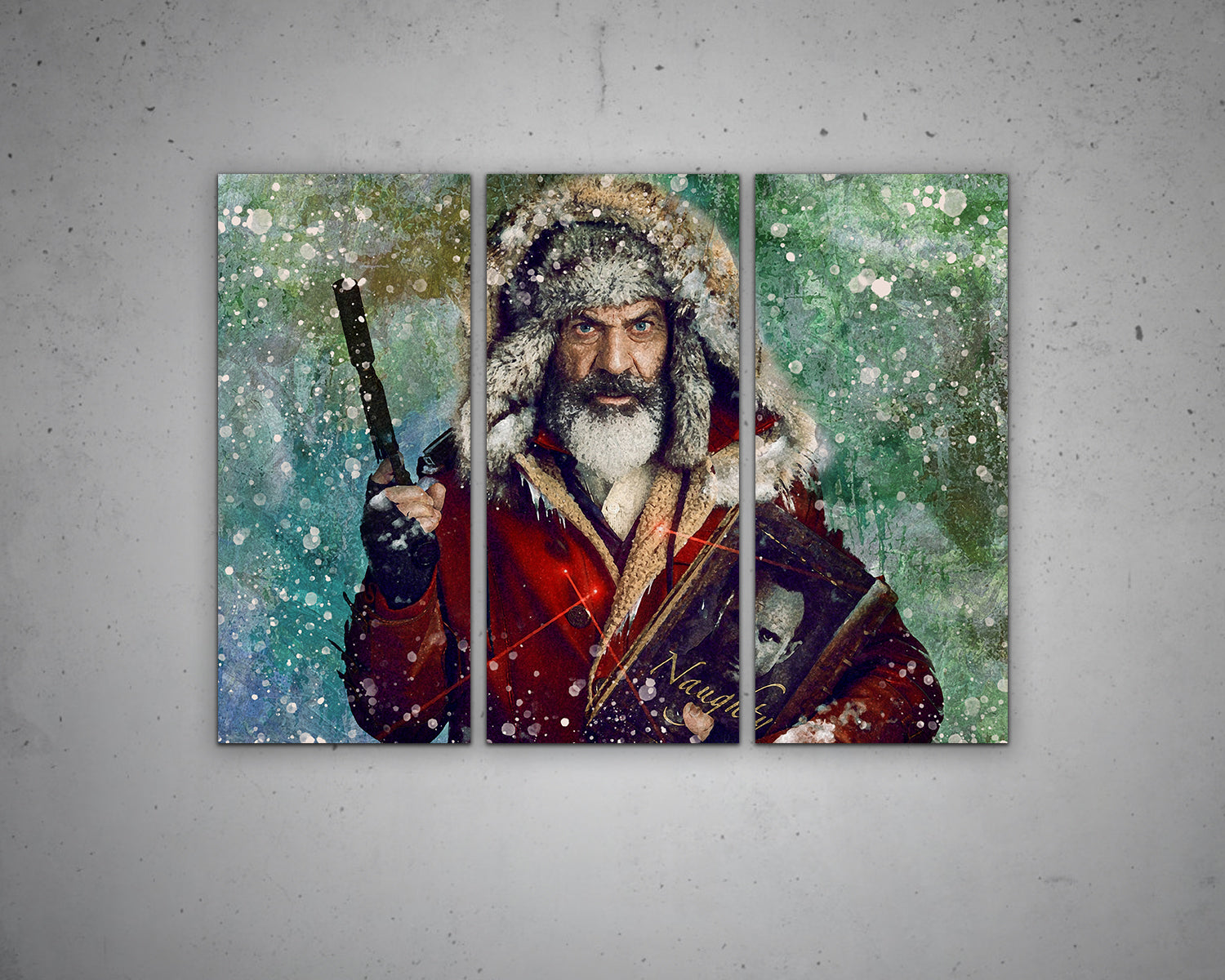 Fatman Multicolour Wall Art