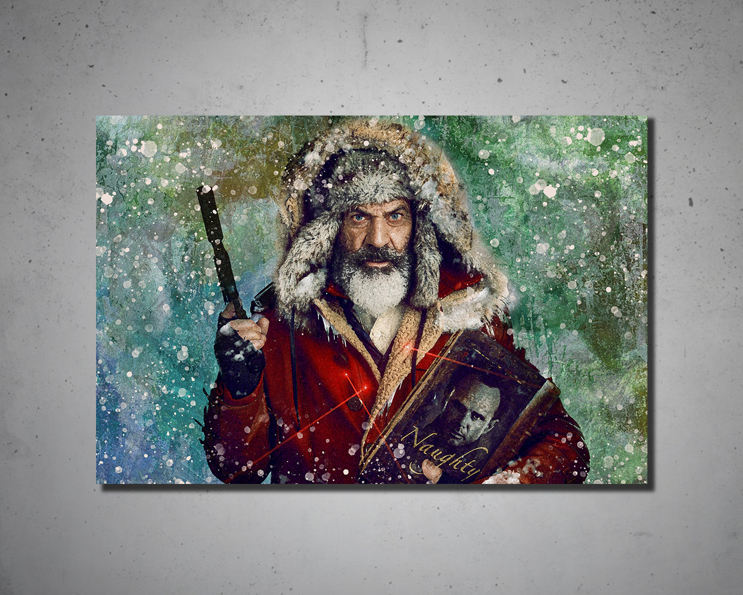 Fatman Multicolour Wall Art