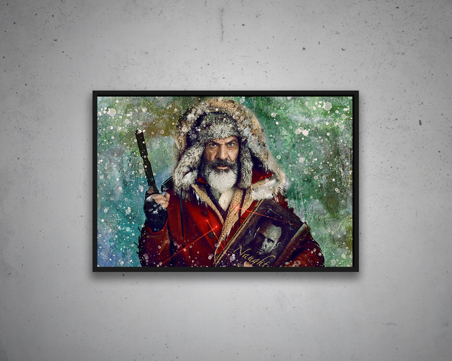 Fatman Multicolour Wall Art