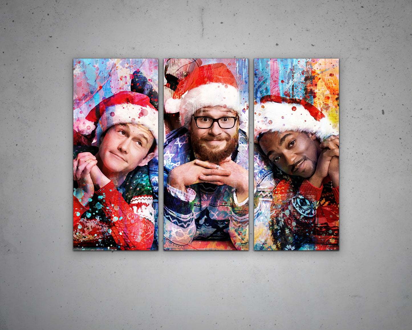 The Night Before Multicolour Wall Art