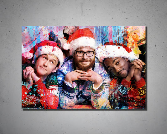 The Night Before Multicolour Wall Art