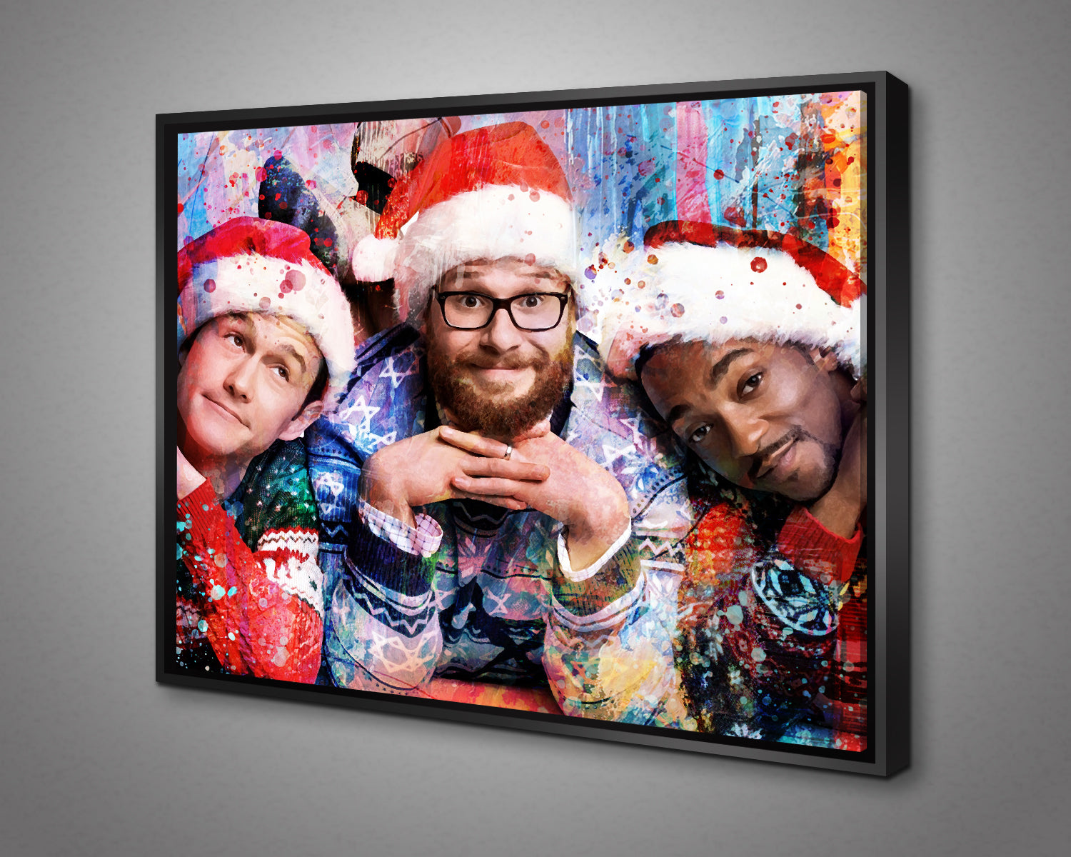 The Night Before Multicolour Wall Art