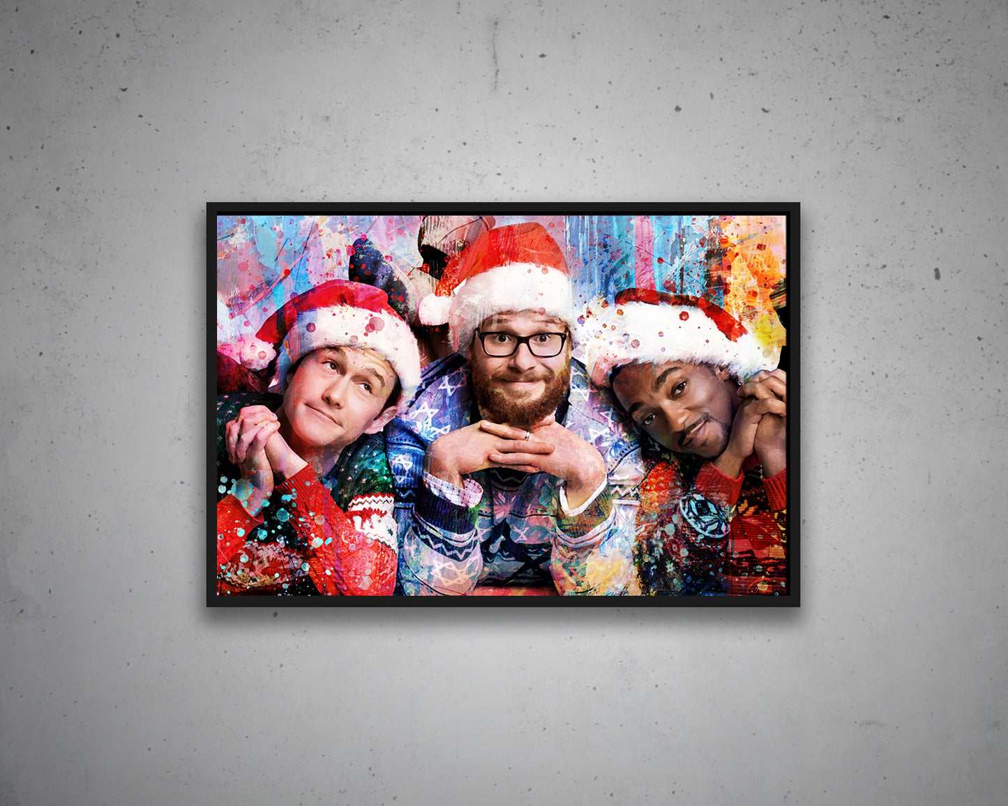 The Night Before Multicolour Wall Art