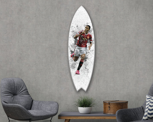 Tabla de surf acrílica para pared de Anthony Martial