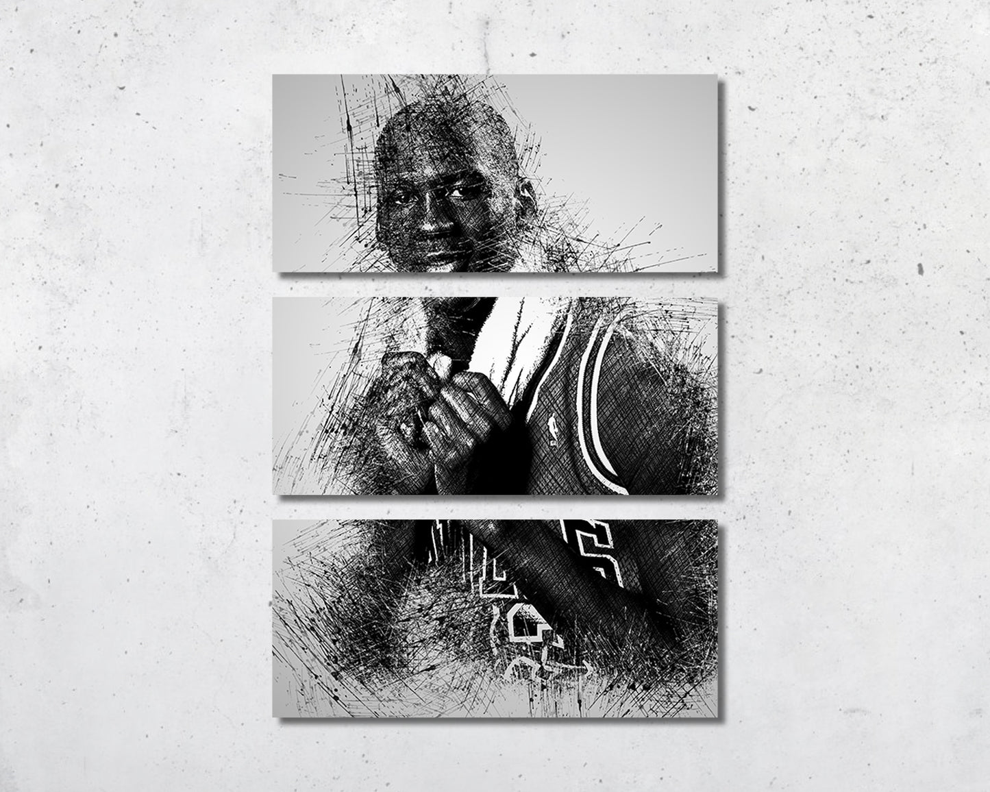 Michael Jordan Sketch Wall Art