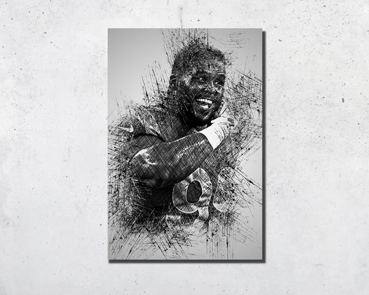 Aaron Donald Sketch Wall Art