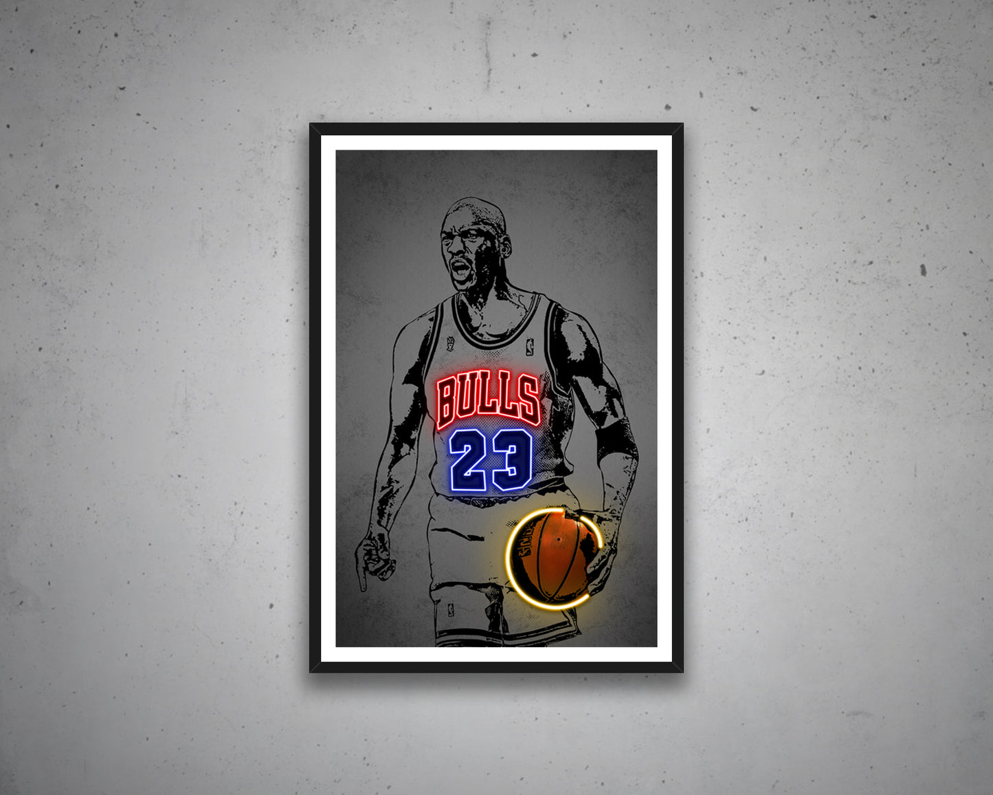Michael Jordan Canvas Wall Art