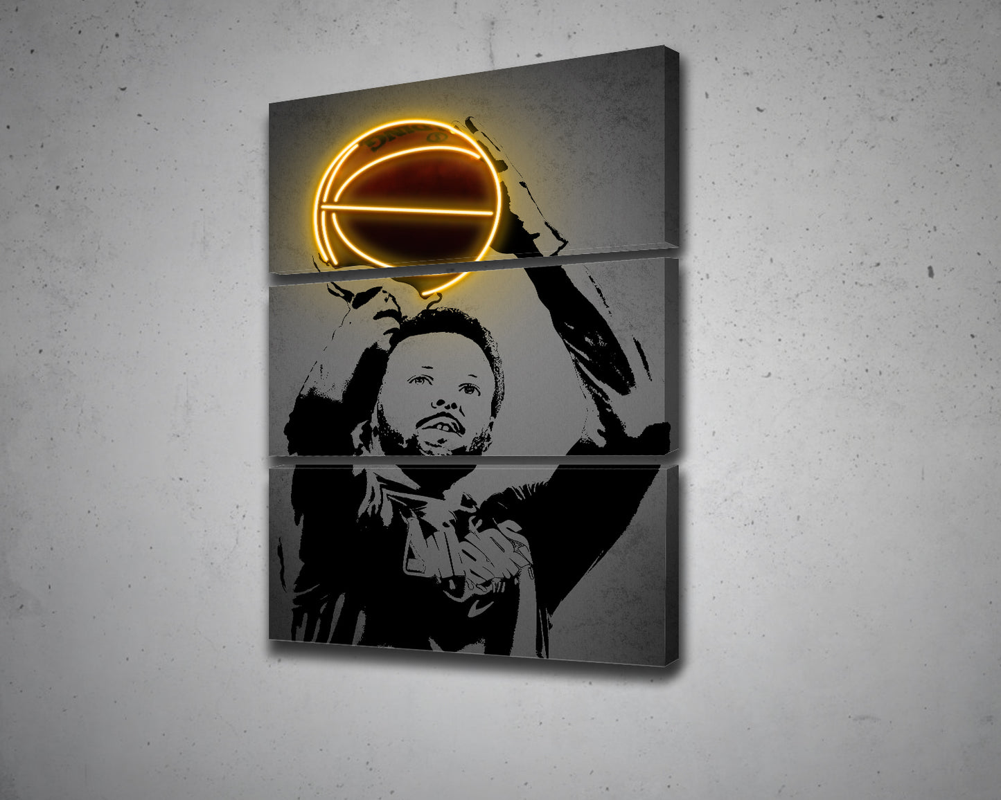 Stephen Curry Canvas Wall Art