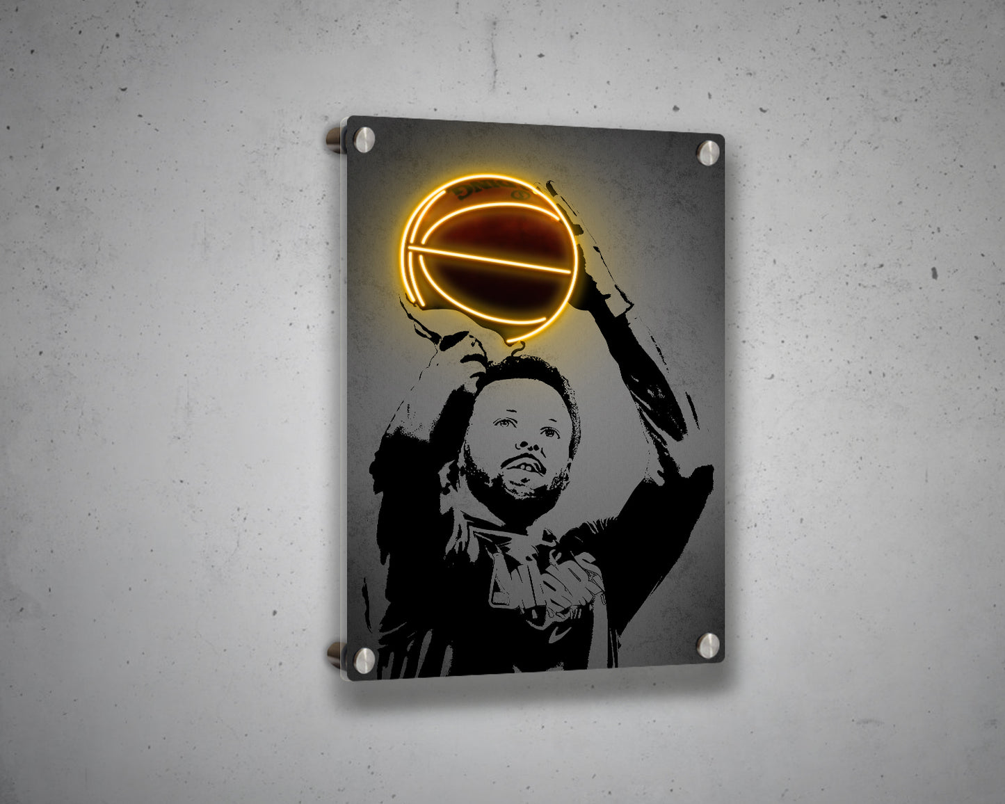 Stephen Curry Canvas Wall Art