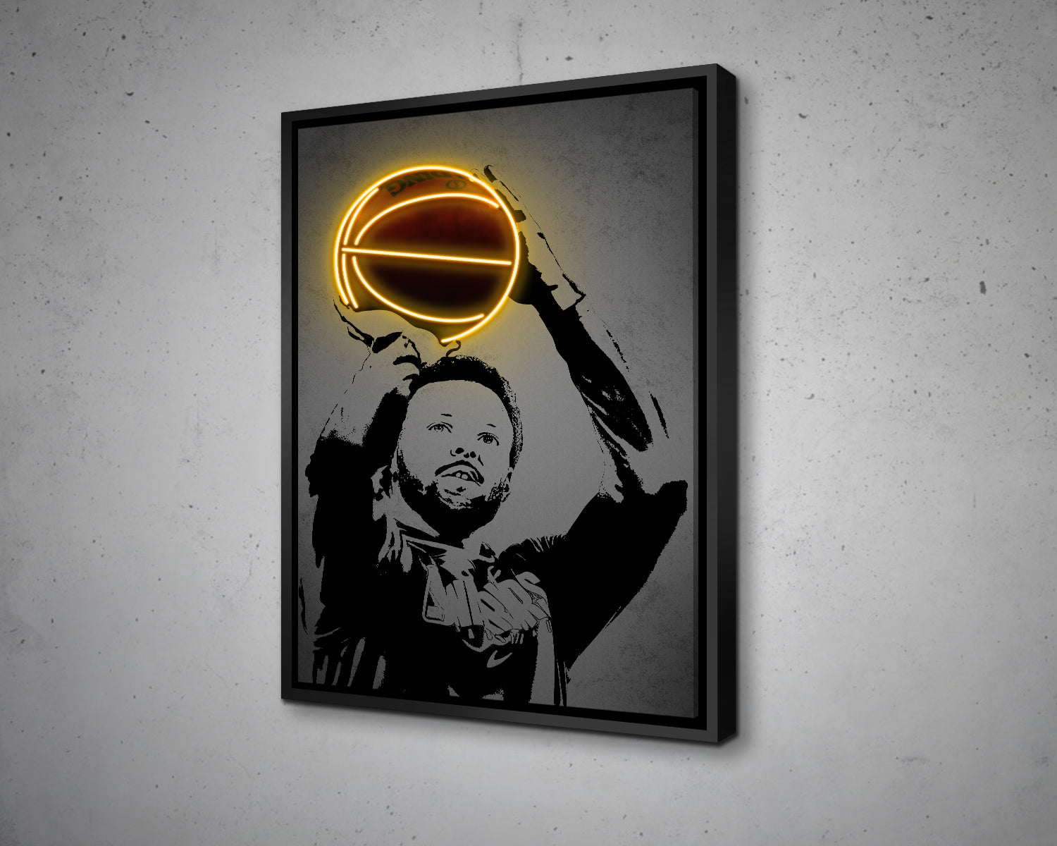 Stephen Curry Canvas Wall Art