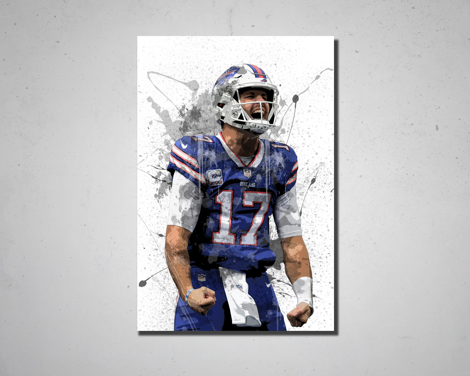 Josh Allen Canvas Wall Art