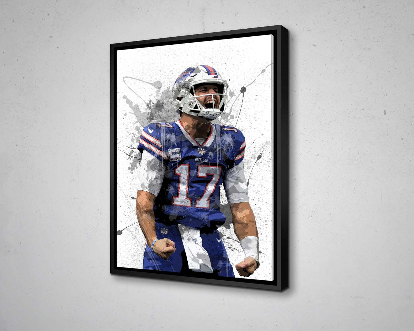 Josh Allen Canvas Wall Art