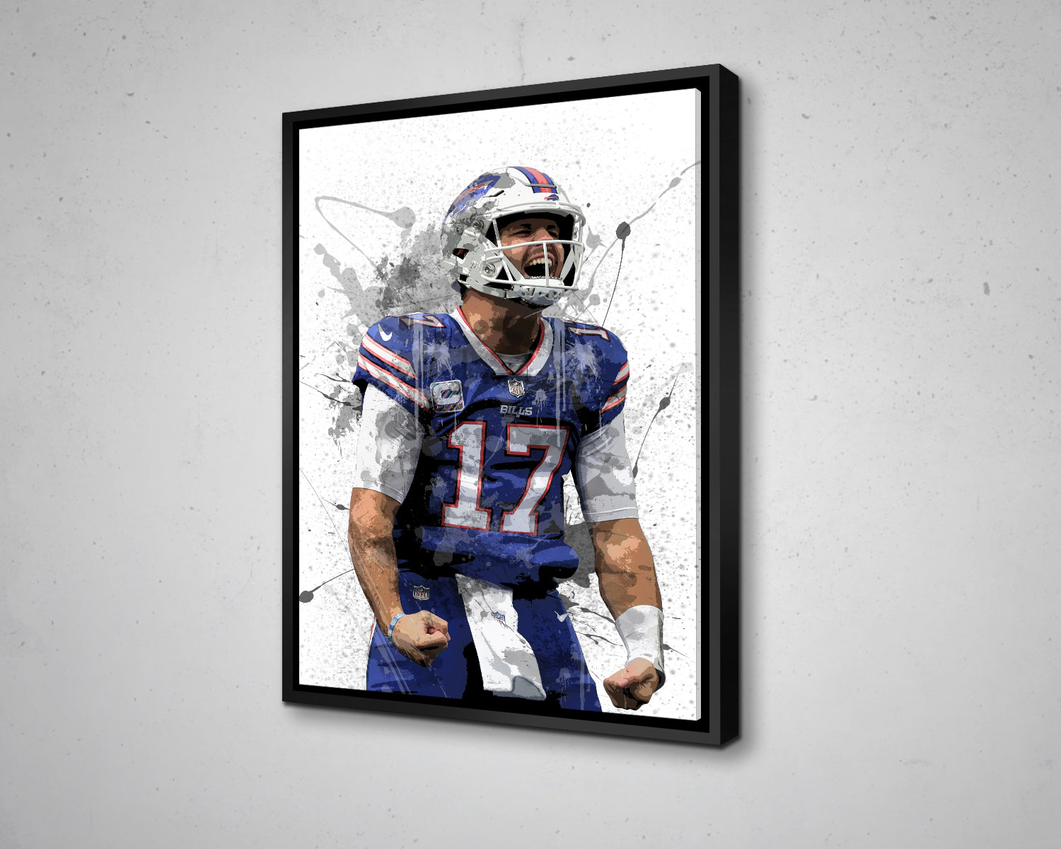Josh Allen Canvas Wall Art