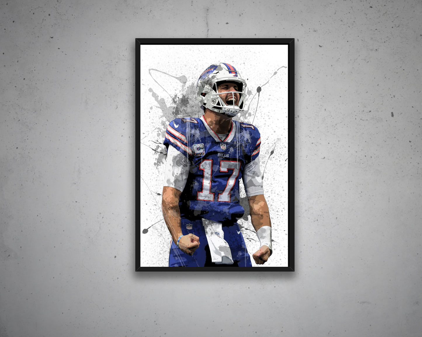 Josh Allen Canvas Wall Art