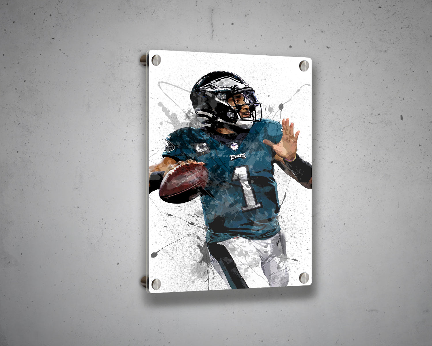 Jalen Hurts Canvas Wall Art