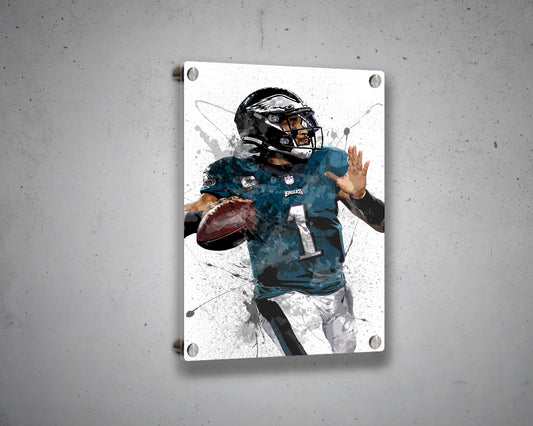 Jalen Hurts Canvas Wall Art