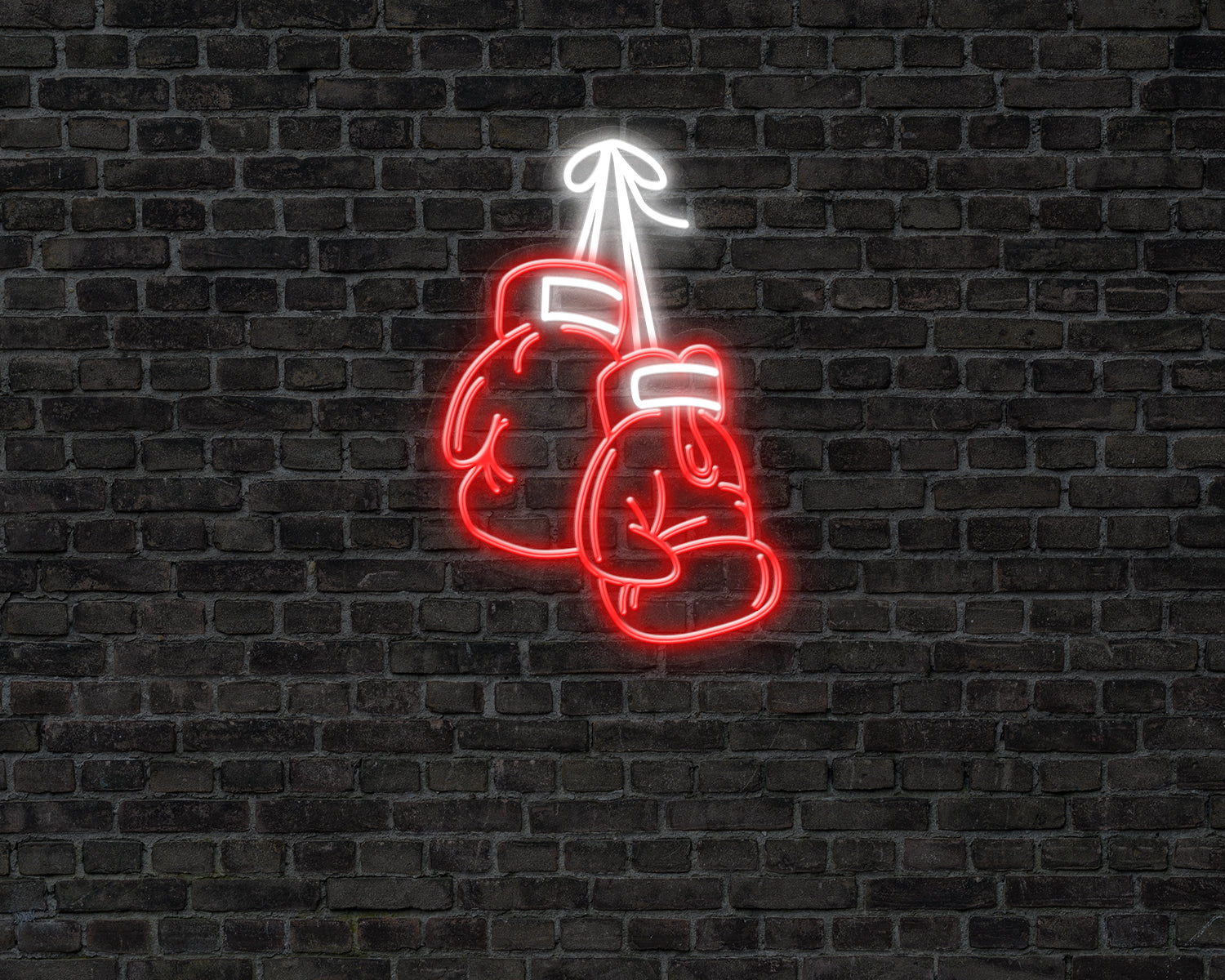 Boxing Gloves Neon Sign – My Idea Sports Canvas