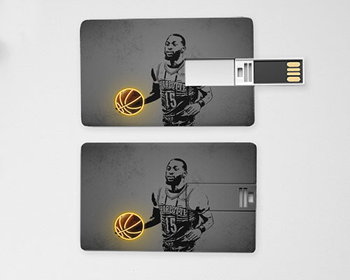 Kemba Walker Neon Effect Pendrive