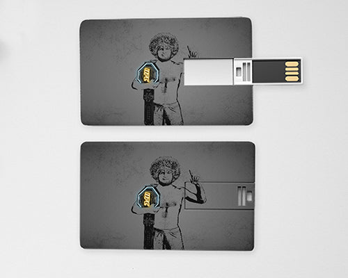 Khabib Nurmagomedov Neon Effect Pendrive