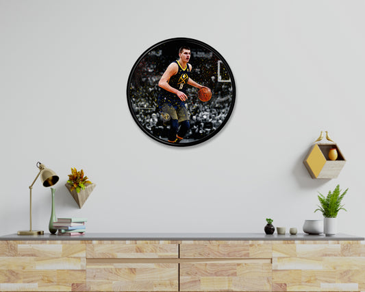 Nikola Jokic Round Wall Art