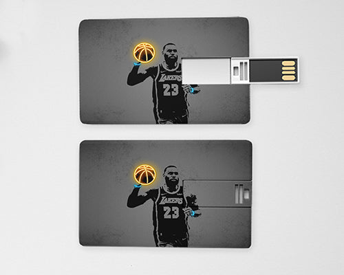 Lebron James Neon Effect Pendrive