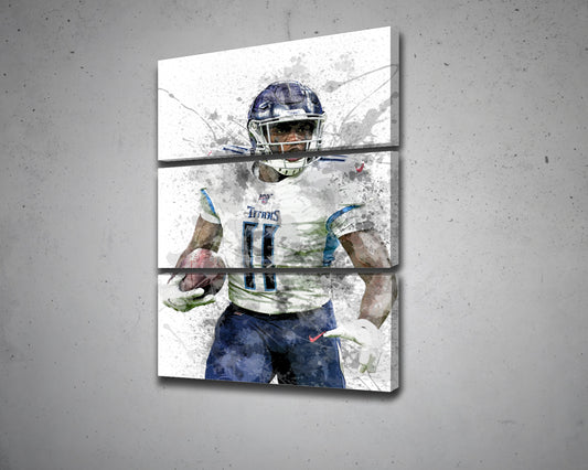 AJ Brown Canvas Wall Art