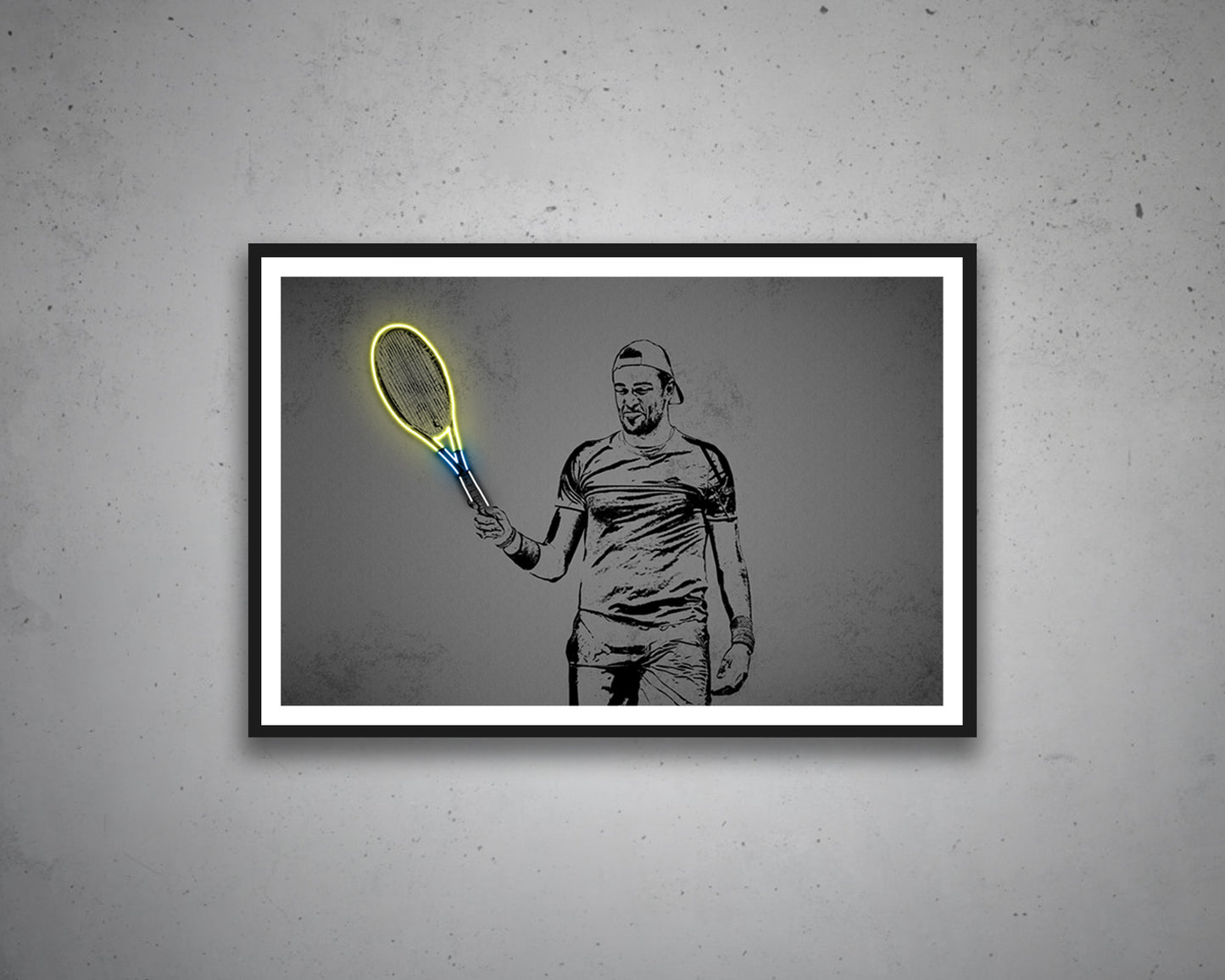 Matteo Berrettini Canvas Wall Art