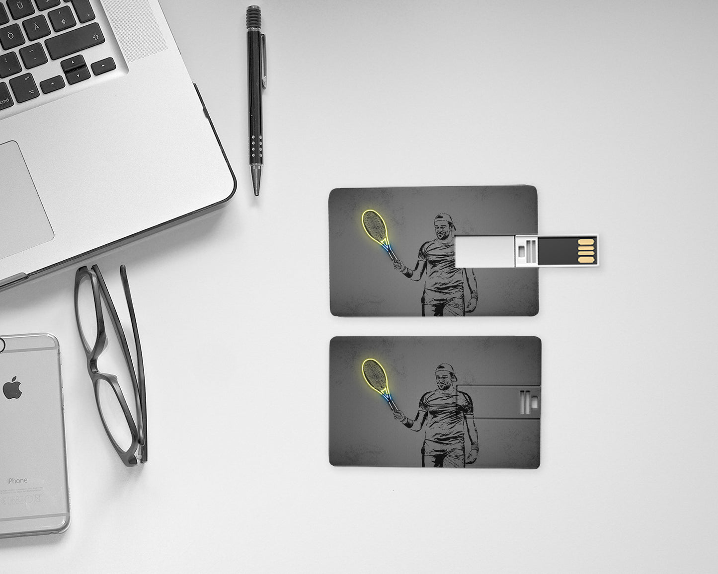 Matteo Berrettini Neon Effect Pendrive