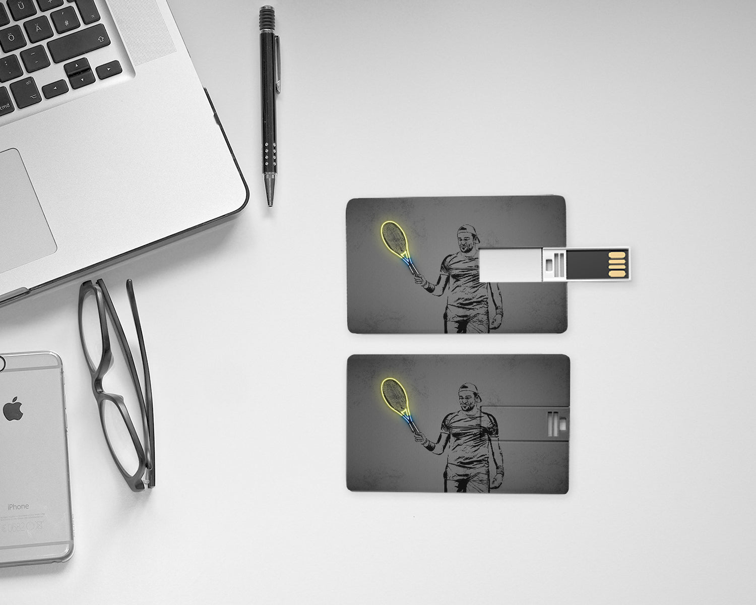 Matteo Berrettini Neon Effect Pendrive