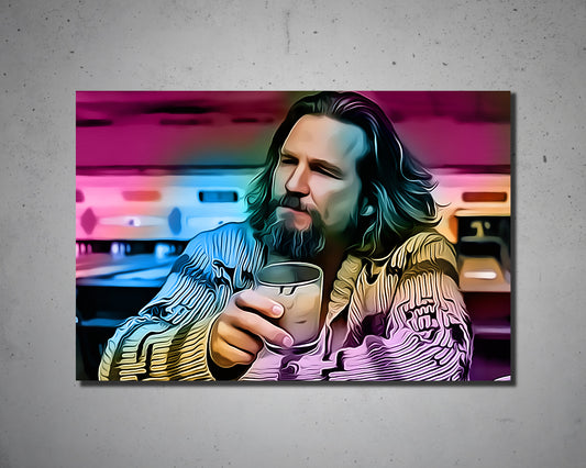 The Dude Multicolour Wall Art