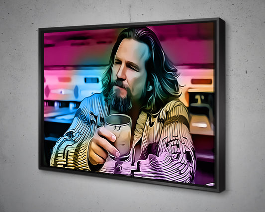 The Dude Multicolour Wall Art