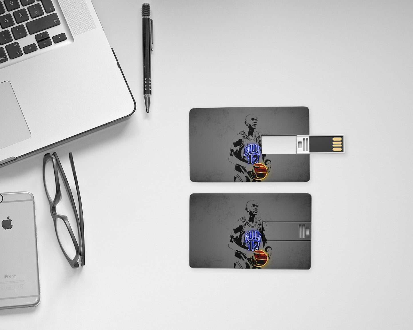 Michael Jordan Neon Effect Pendrive