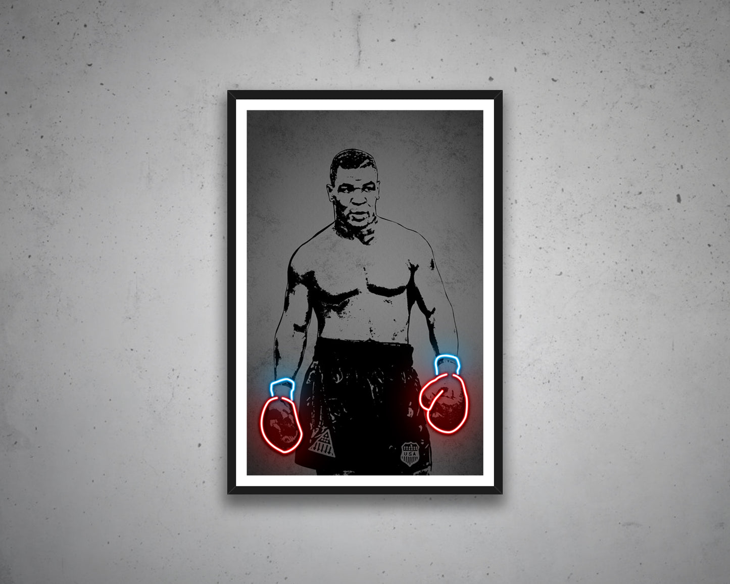 Mike Tyson Canvas Wall Art