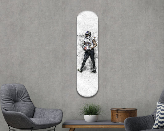 Ed Reed Acrylic Skateboard Wall Art