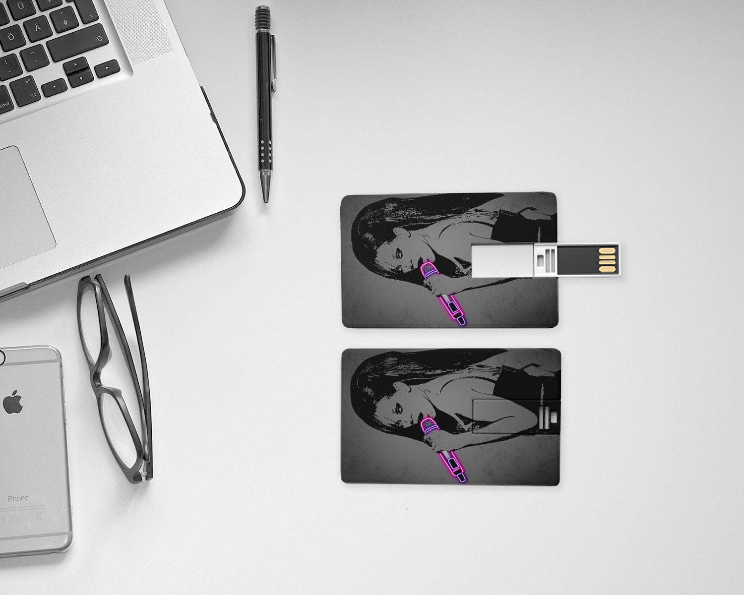 Rihanna Neon Effect Pendrive