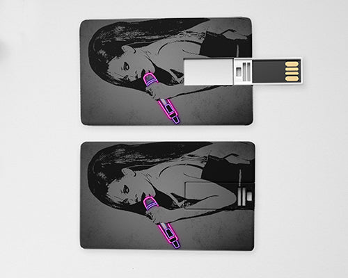 Rihanna Neon Effect Pendrive