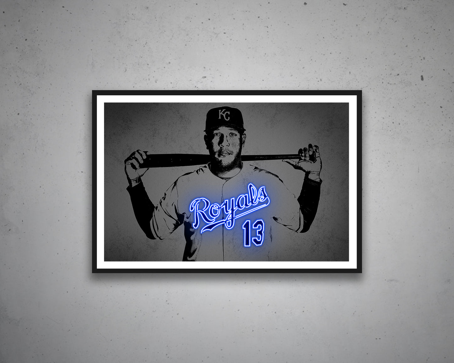 Salvador Pérez Canvas Wall Art