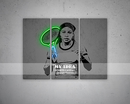 Serena Williams Canvas Wall Art