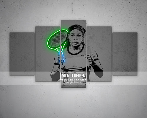 Serena Williams Canvas Wall Art