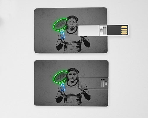 Serena Willams Neon Effect Pendrive