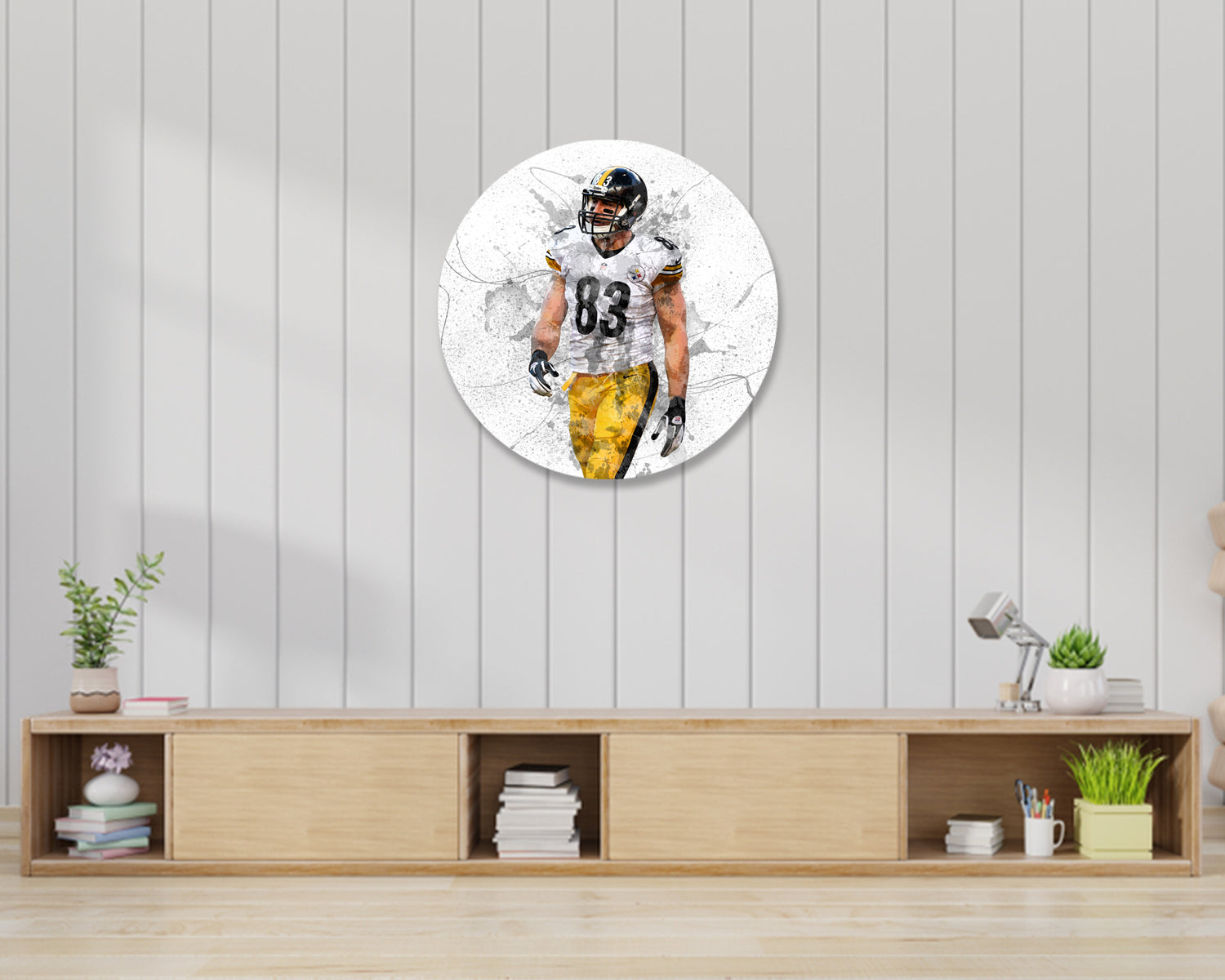 Heath Miller Round Wall Art