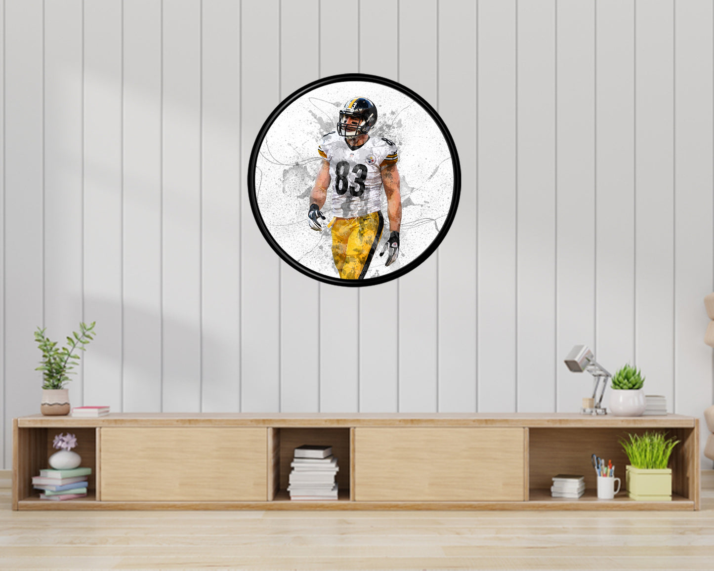 Heath Miller Round Wall Art