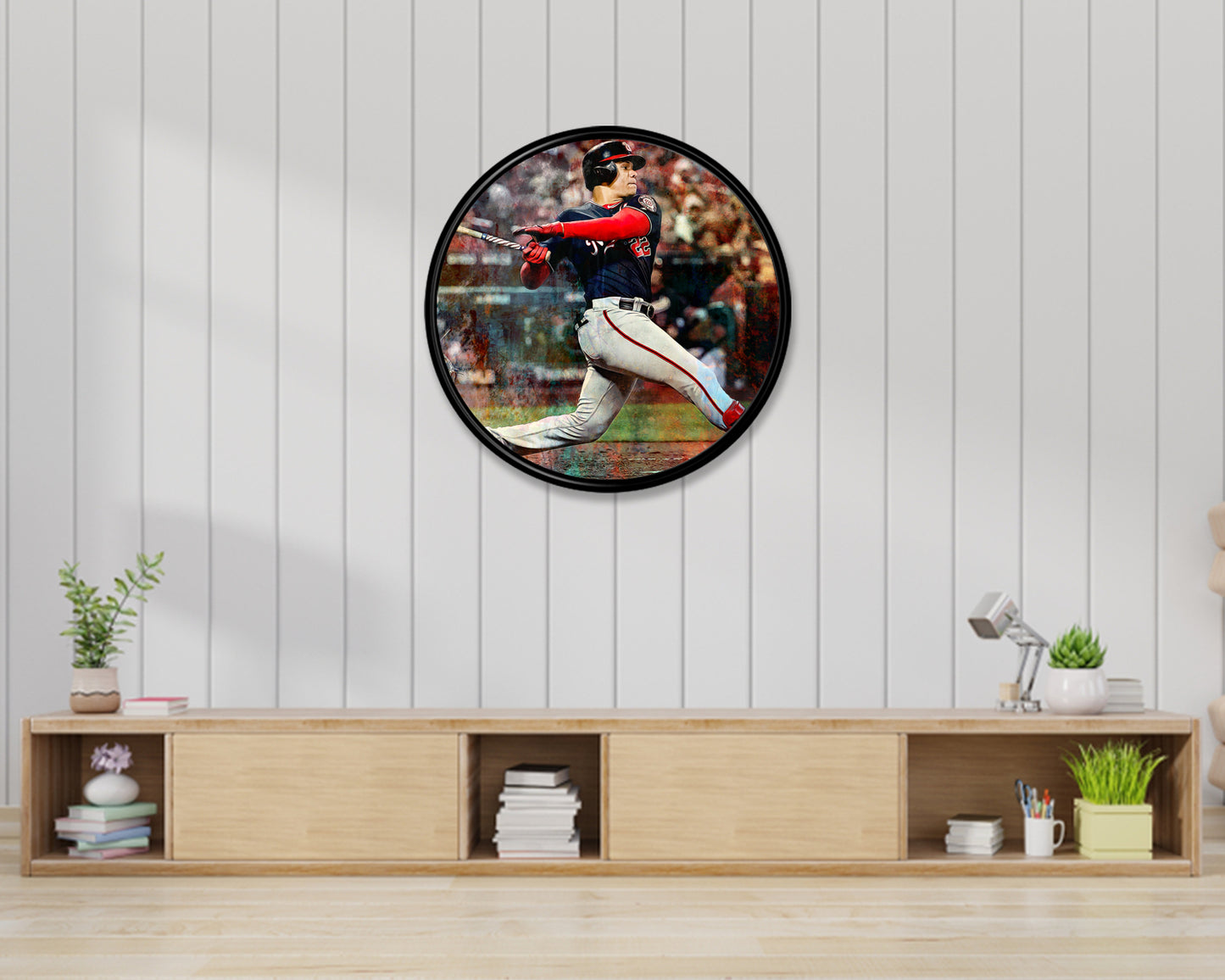 Juan Soto Round Wall Art